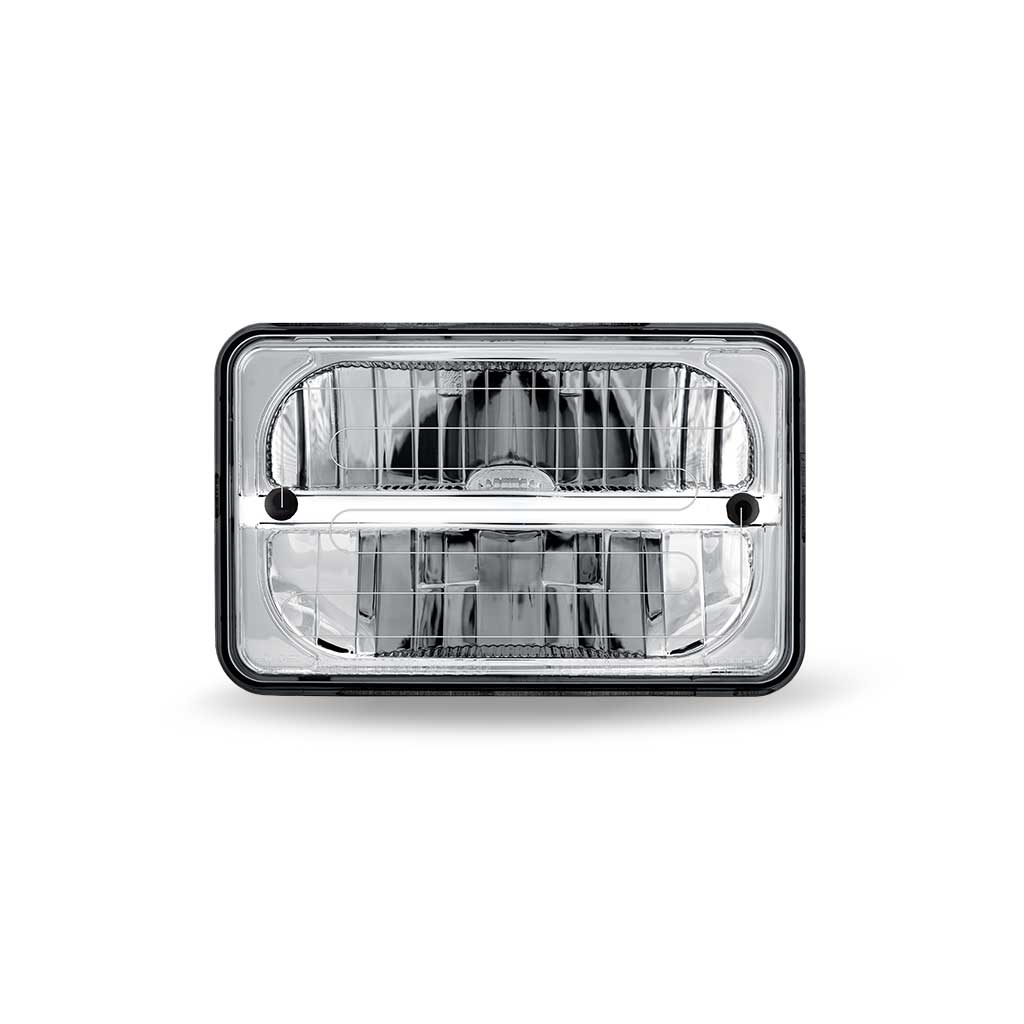 4" x 6" Heated LED Reflector Headlight with Glow Position LED Accent - Low Beam | 2200 Lumens - Thumbnail 6