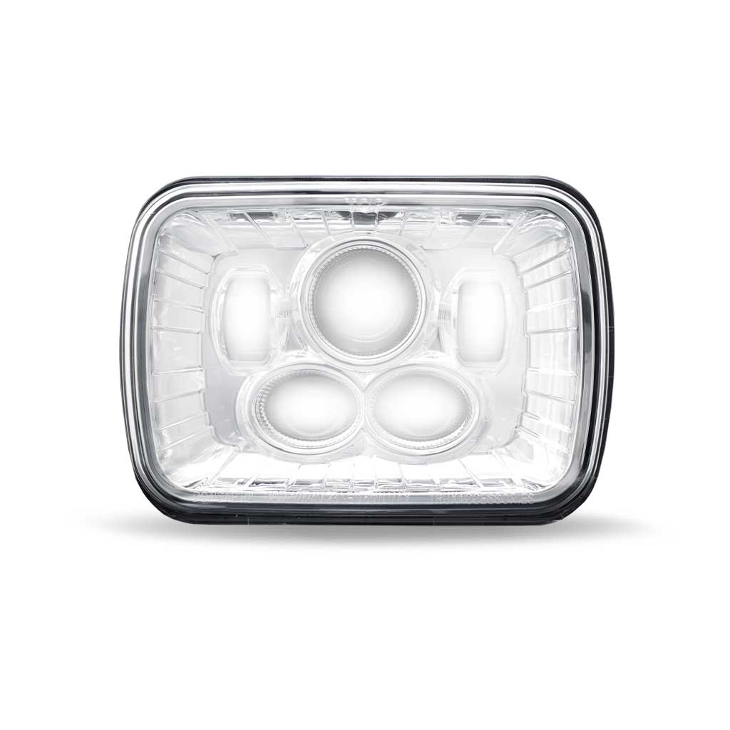 5" x 7" LED Projector Headlight - Combination High & Low Beam | 4000 Lumens