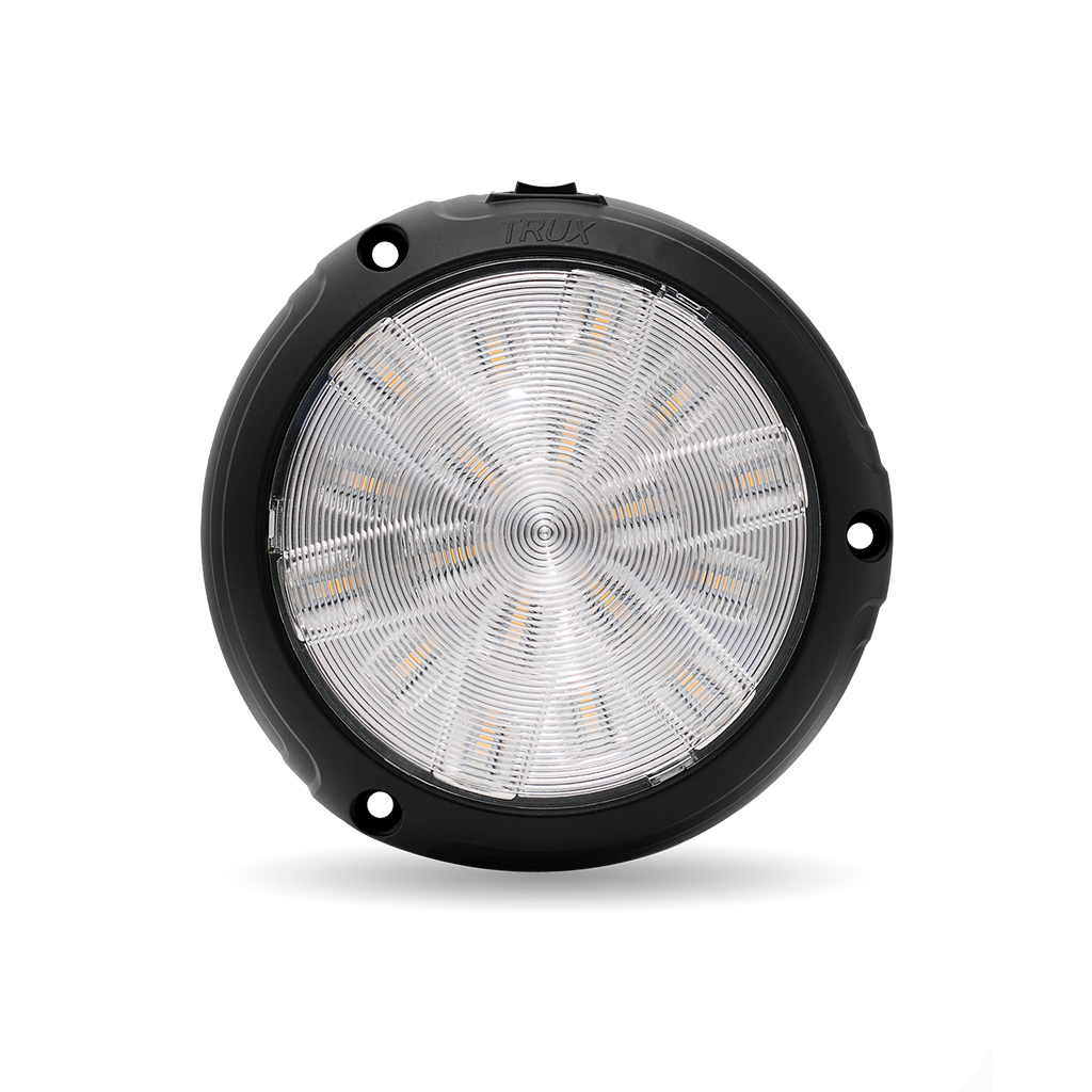 LED Interior Projector Dome 7-Color Cab Light for Peterbilt - Black - Thumbnail 16