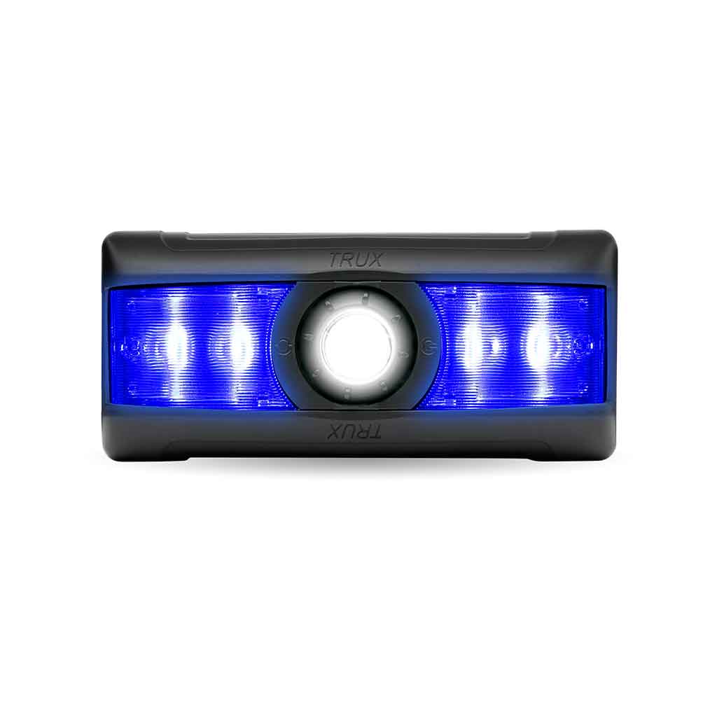 LED Interior Projector Dome & Map 7-Color Cab Light for Peterbilt - Black - Thumbnail 15