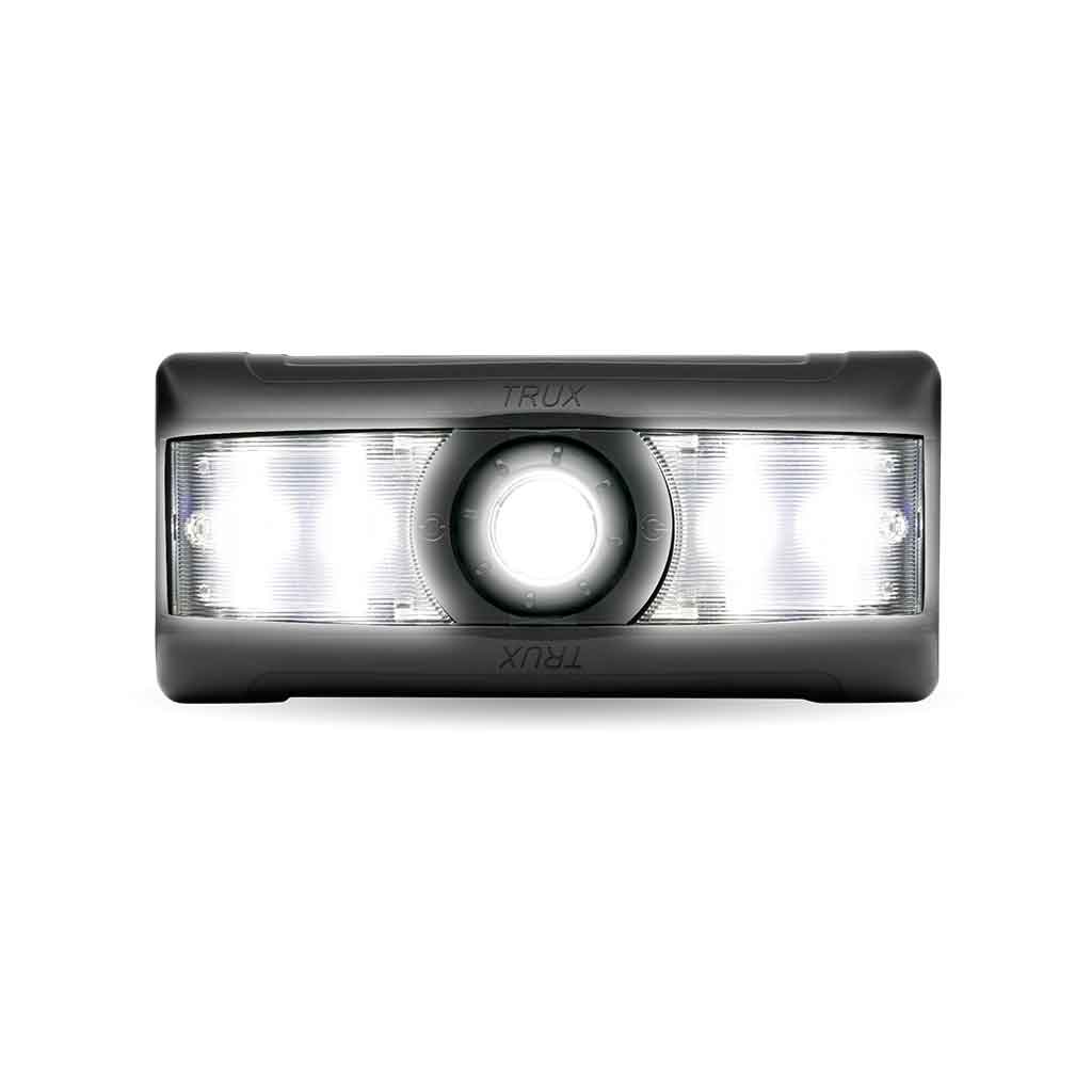 LED Interior Projector Dome & Map 7-Color Cab Light for Peterbilt - Black - Thumbnail 10