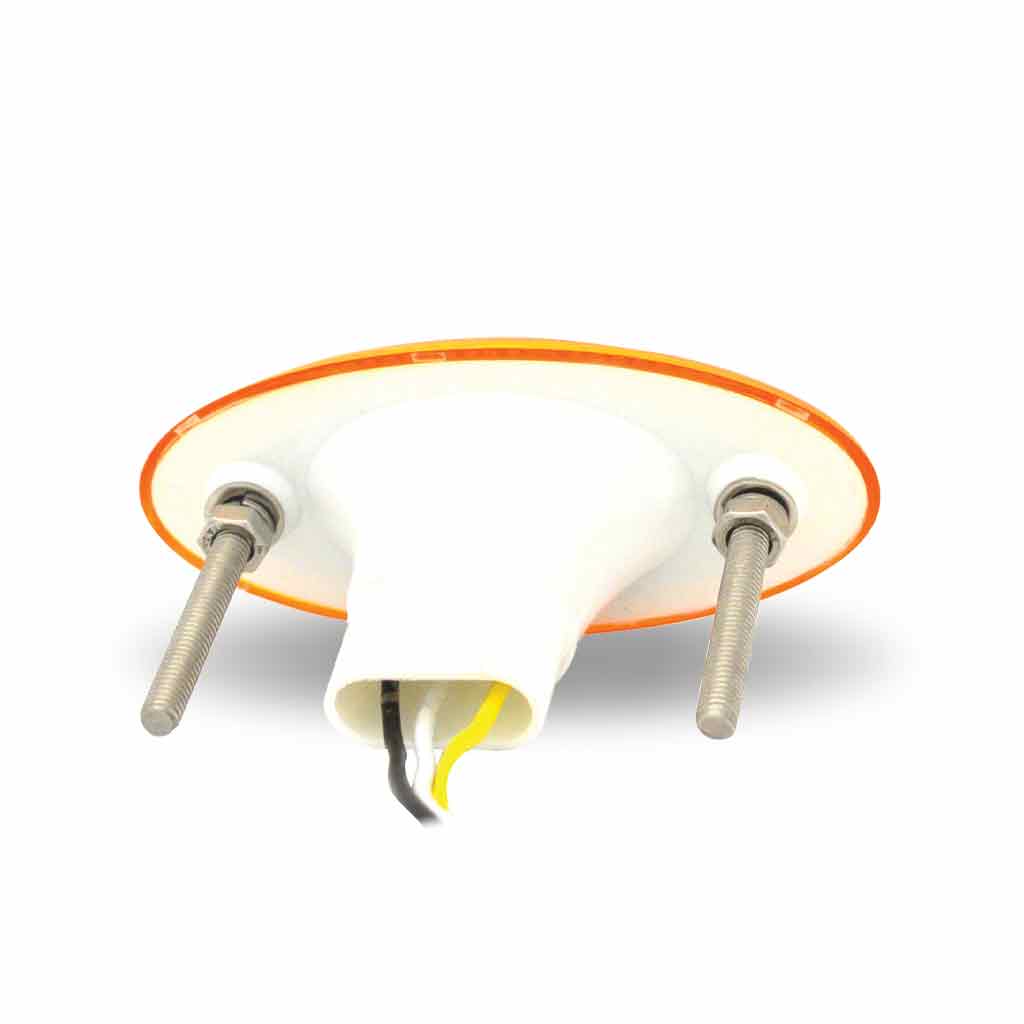 Amber Turn & Marker Peterbilt Fender LED Light - 4 Diodes - Thumbnail 4