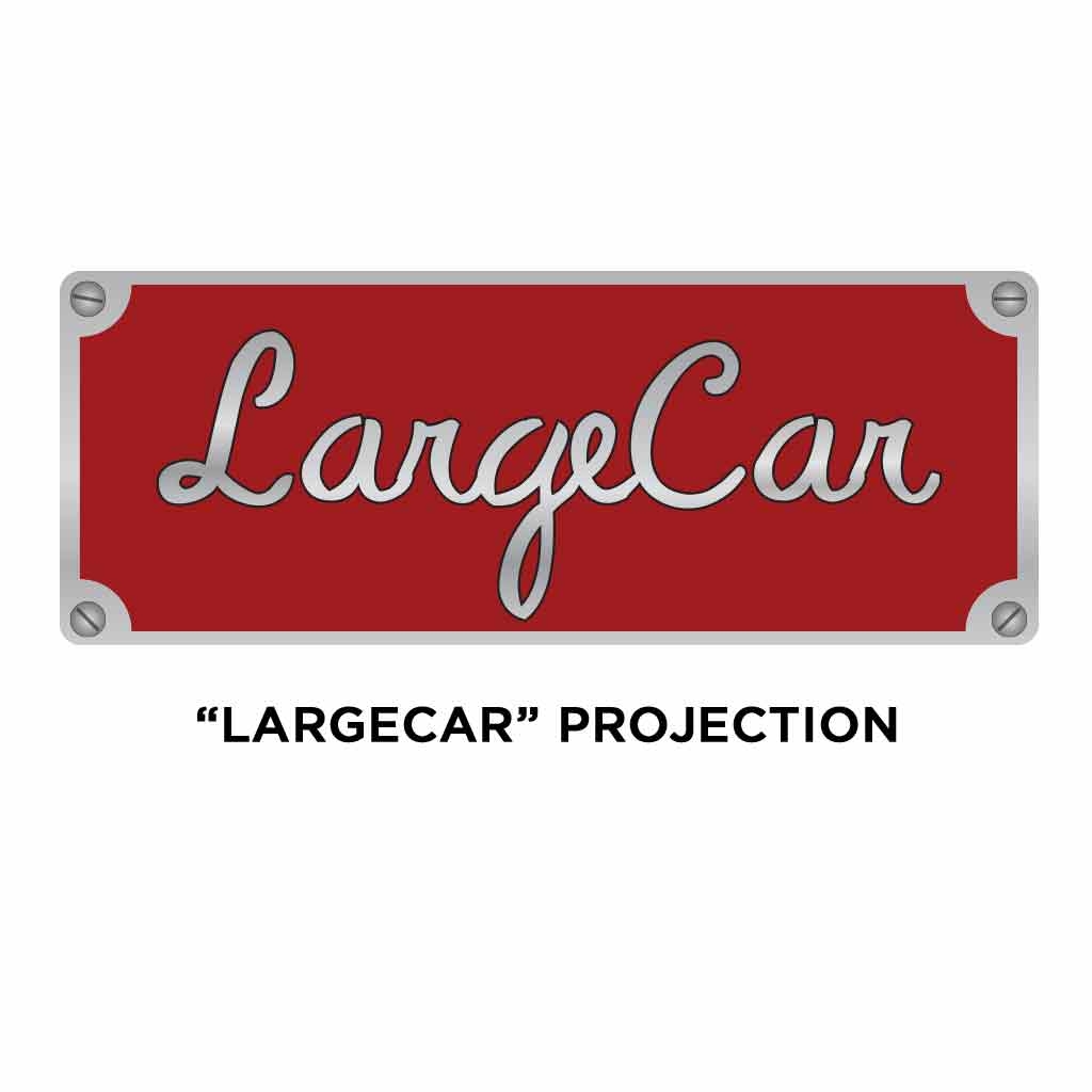 "Largecar" Projector LED Door Light for Peterbilt & Kenworth - Driver Side - Thumbnail 5