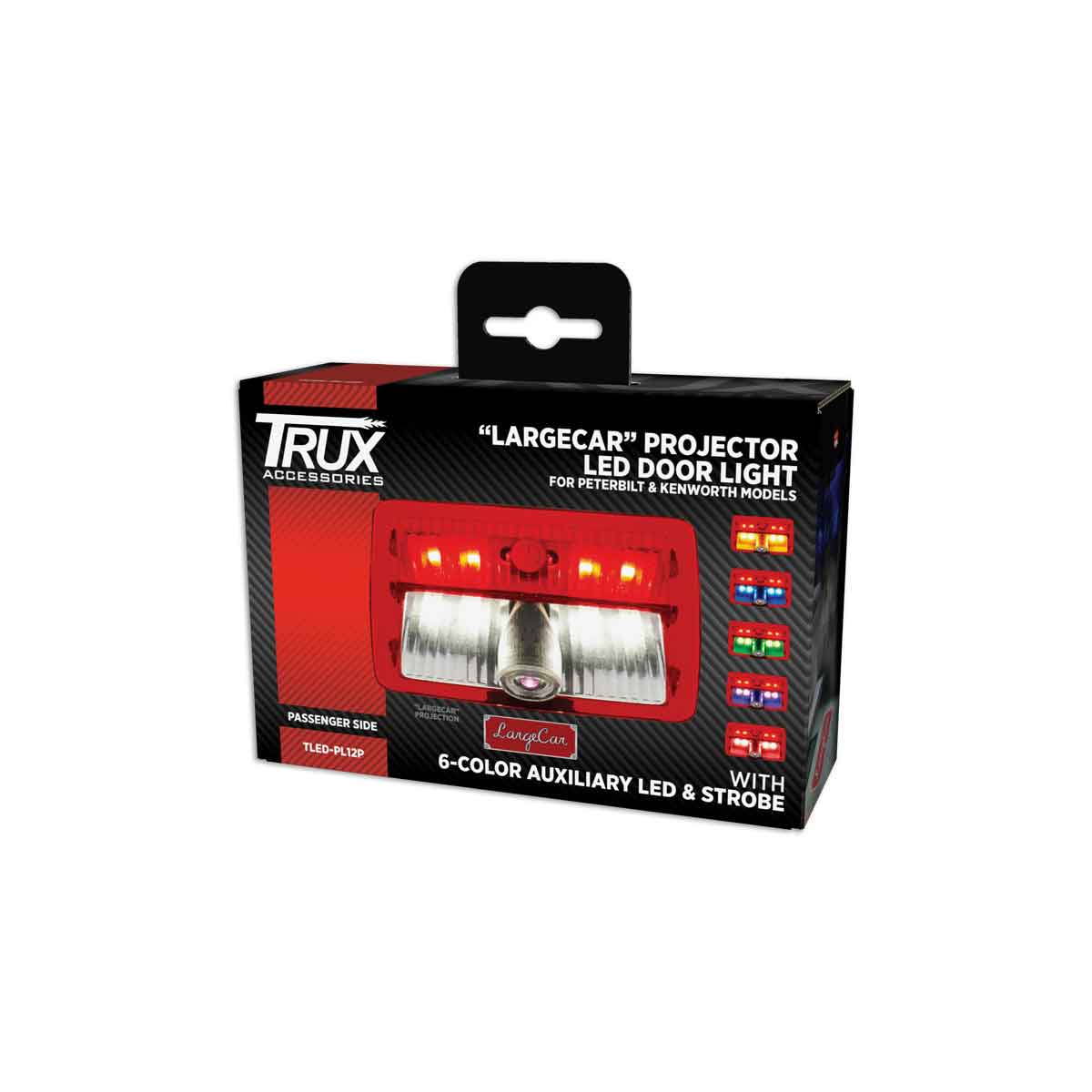 "Largecar" Projector LED Door Light for Peterbilt & Kenworth - Passenger Side - Thumbnail 6