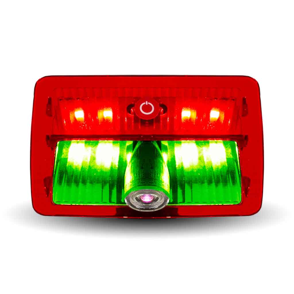 Mexico Flag Projector LED Door Light for Peterbilt & Kenworth - Driver Side