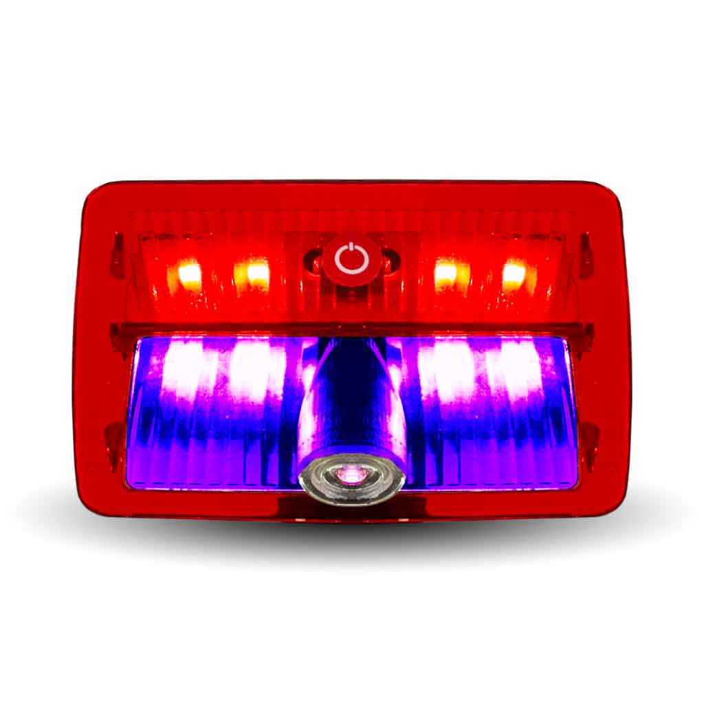 Mexico Flag Projector LED Door Light for Peterbilt & Kenworth - Passenger Side - Thumbnail 8