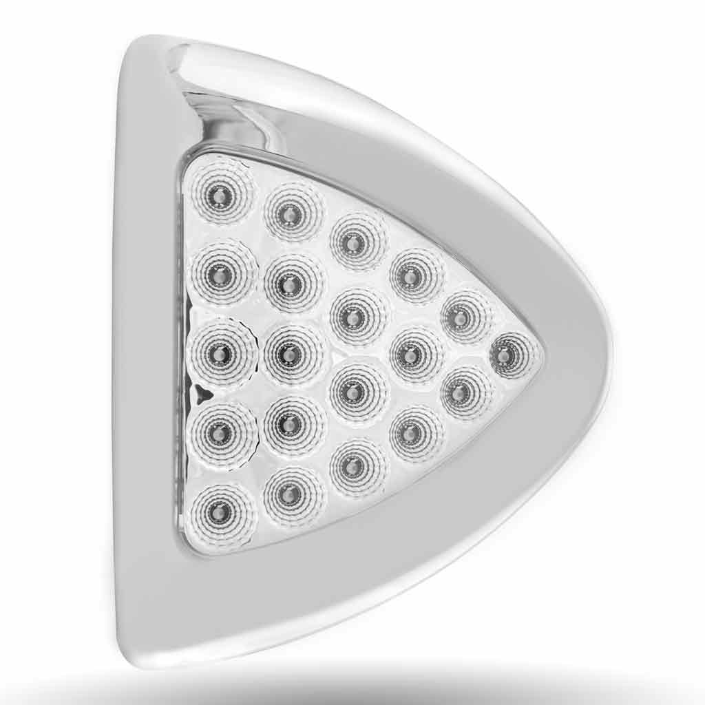 Amber Turn & Marker Green Auxiliary Peterbilt Headlight Turn Signal LED Light - 24 Diodes - Thumbnail 8