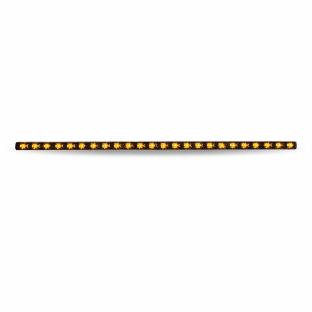 17" Amber Marker to Green Auxiliary Undermount Dual LED Light - 24 Diodes - Thumbnail 2