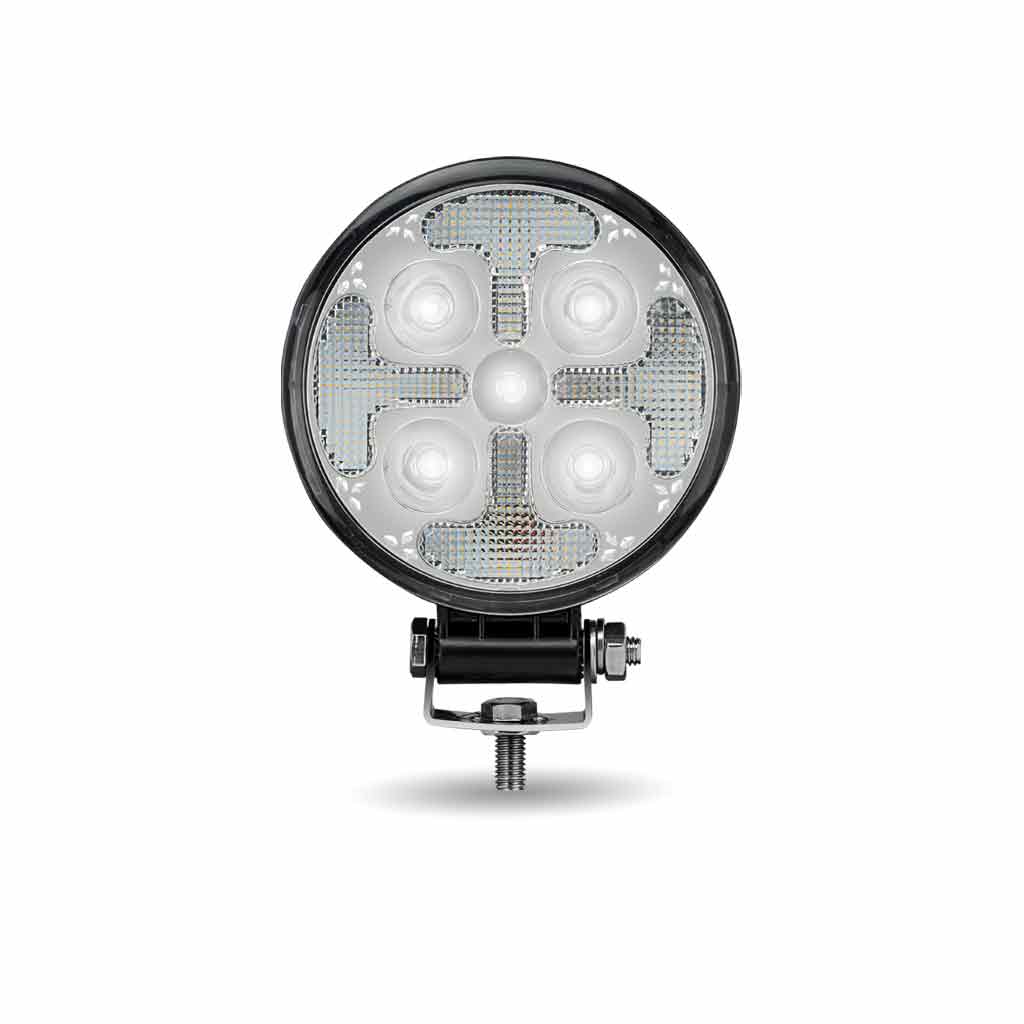 4.5" Round LED Work Lamp with Strobe Function - Spot Beam | 1800 Lumens - Thumbnail 5