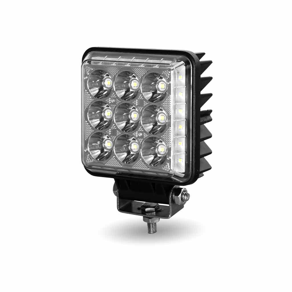 4.25" Radiant Series Square LED Work Lamp with Maximum Light Output - Spot & Flood Combo | 4000 Lumens - Thumbnail 3