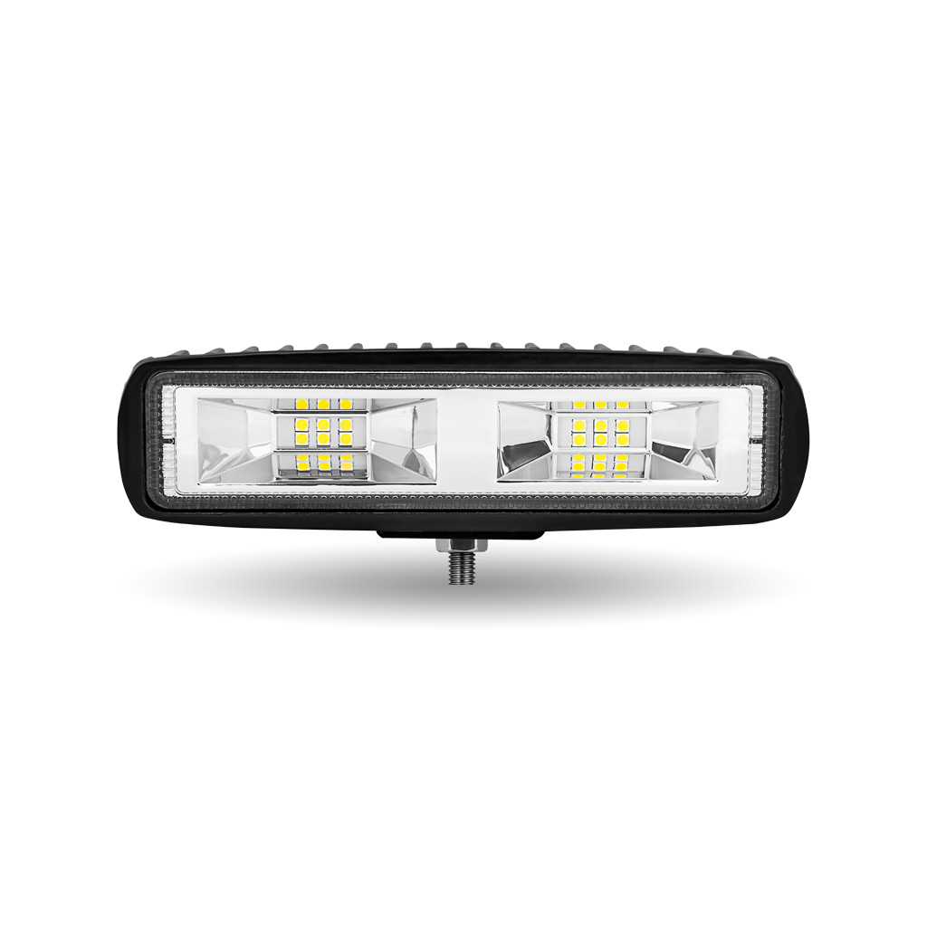 6" Rectangle LED Work Lamp with High Power Performance - Super Wide Flood Beam | 1100 Lumens