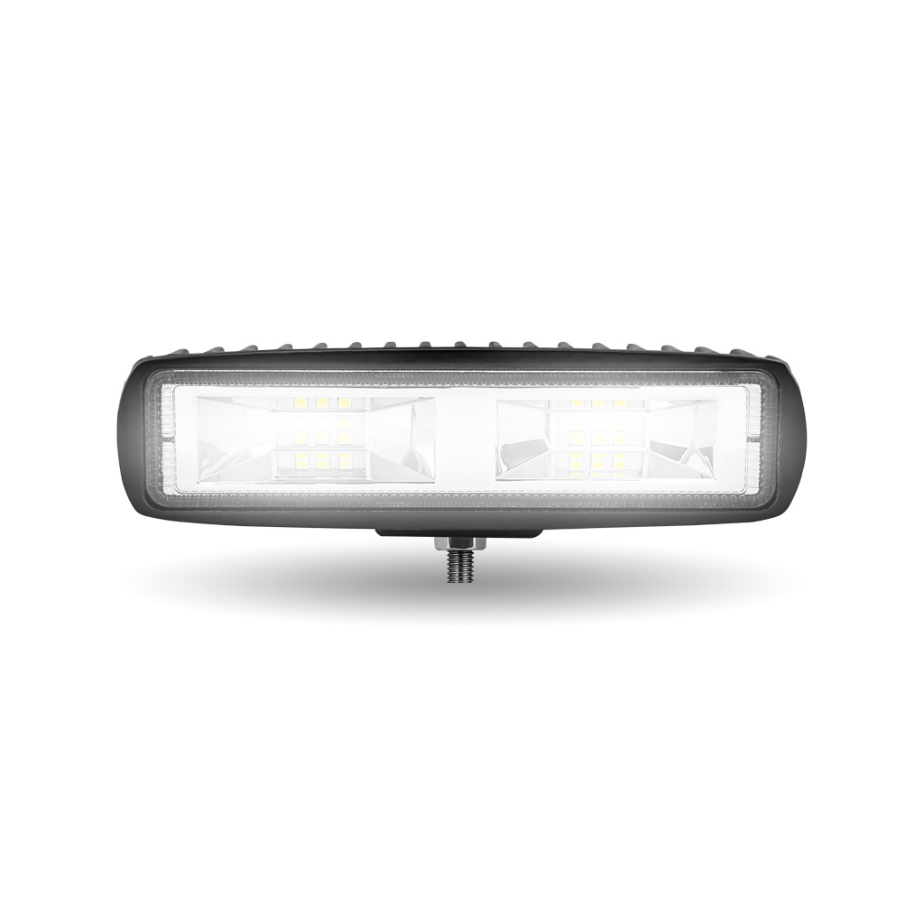 6" Rectangle LED Work Lamp with High Power Performance - Super Wide Flood Beam | 1100 Lumens - Thumbnail 3