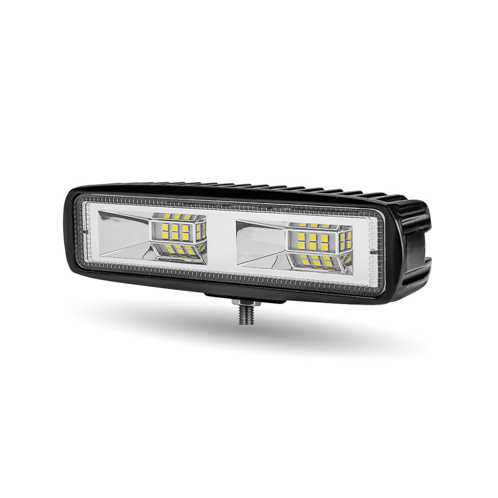 6" Rectangle LED Work Lamp with High Power Performance - Super Wide Flood Beam | 1100 Lumens - Thumbnail 4