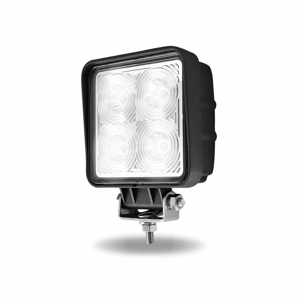 4.5" Value Series Square LED Work Lamp - Spot Beam | 4000 Lumens - Thumbnail 3