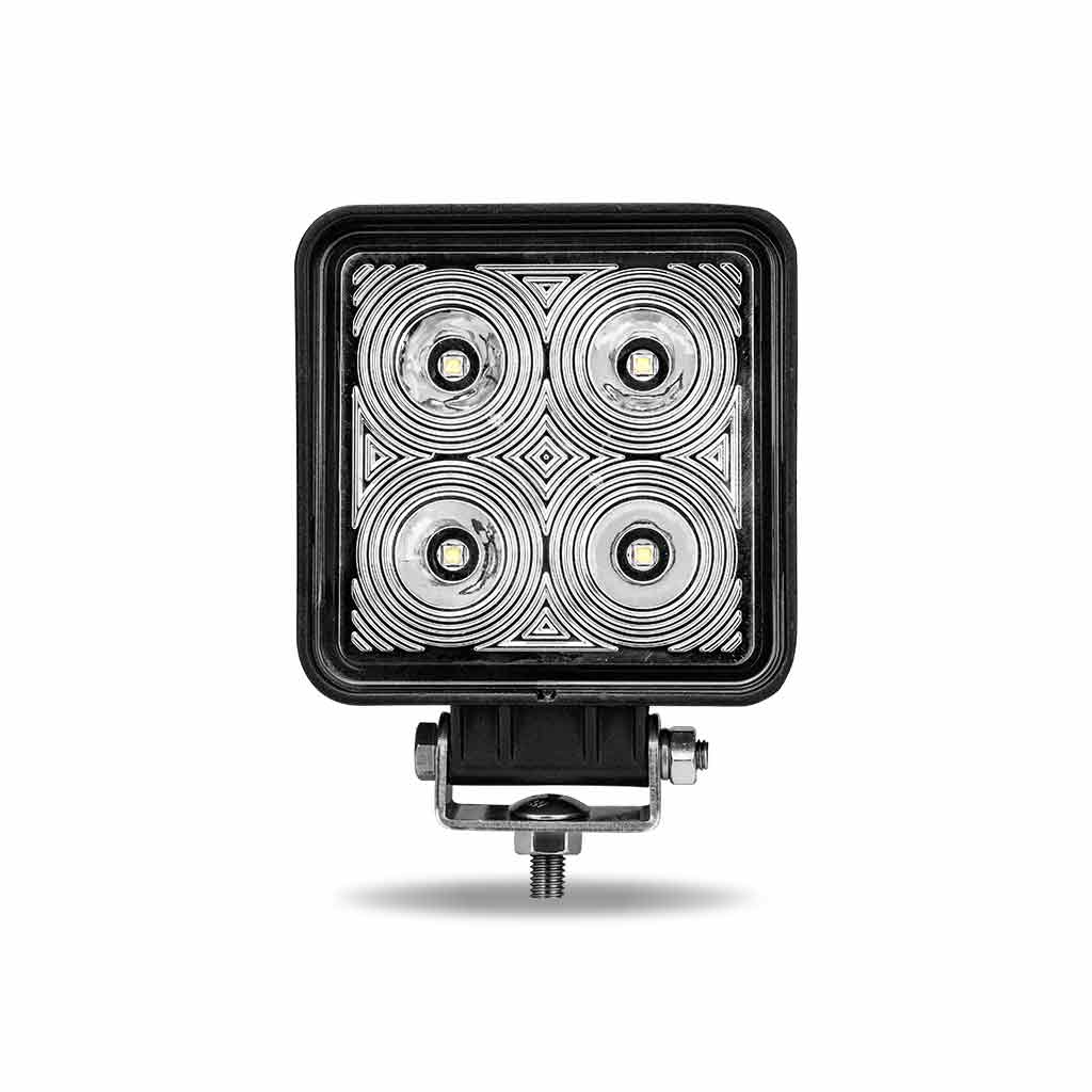 4.5" Value Series Square LED Work Lamp - Spot Beam | 4000 Lumens - Thumbnail 7
