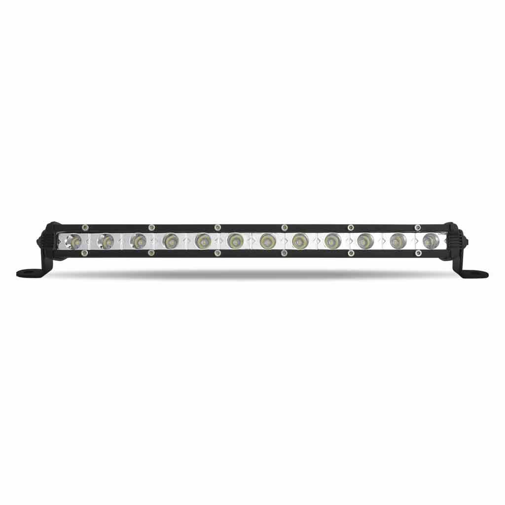 12" Single Row LED Light Bar - Spot & Flood Beam | 2520 Lumens - Thumbnail 3
