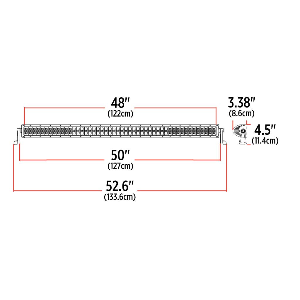 42" Double Row LED Light Bar - Combination Spot & Flood Beam | 24000 Lumens - Thumbnail 6