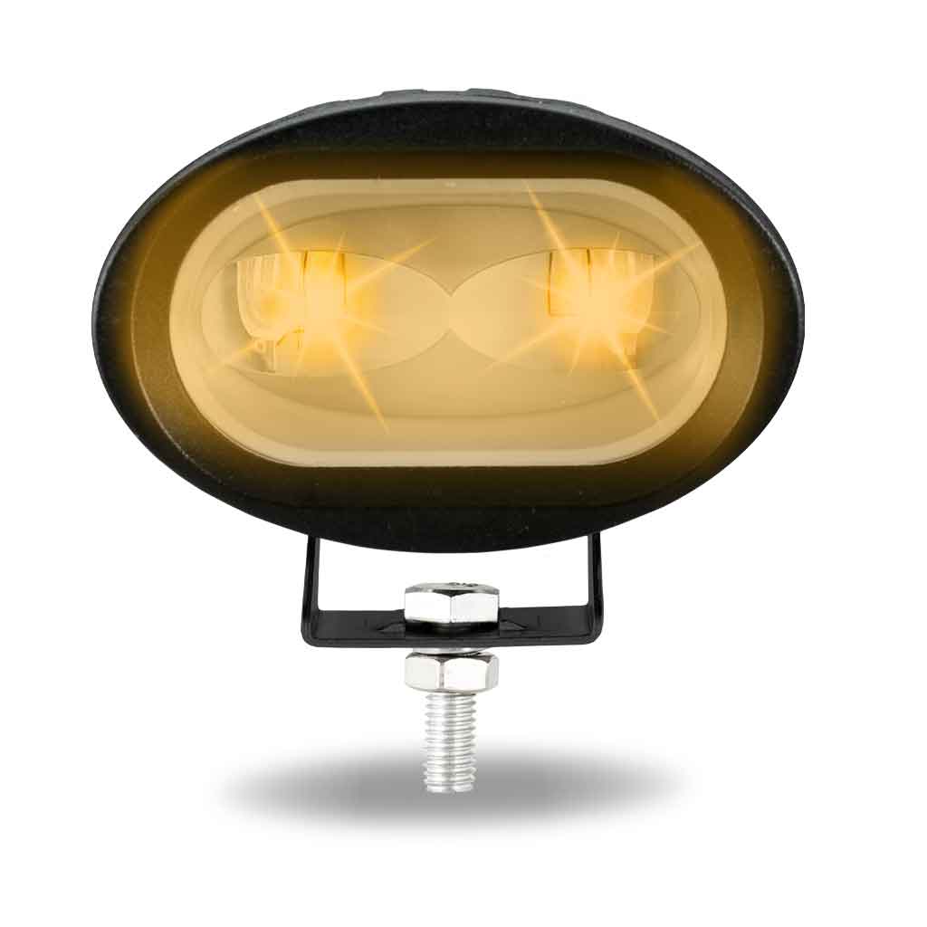 Dual Color Series White/Amber LED Heavy Duty Work Lamp with Dual Color Function - Spot Beam | 1000 Lumens - Thumbnail 12