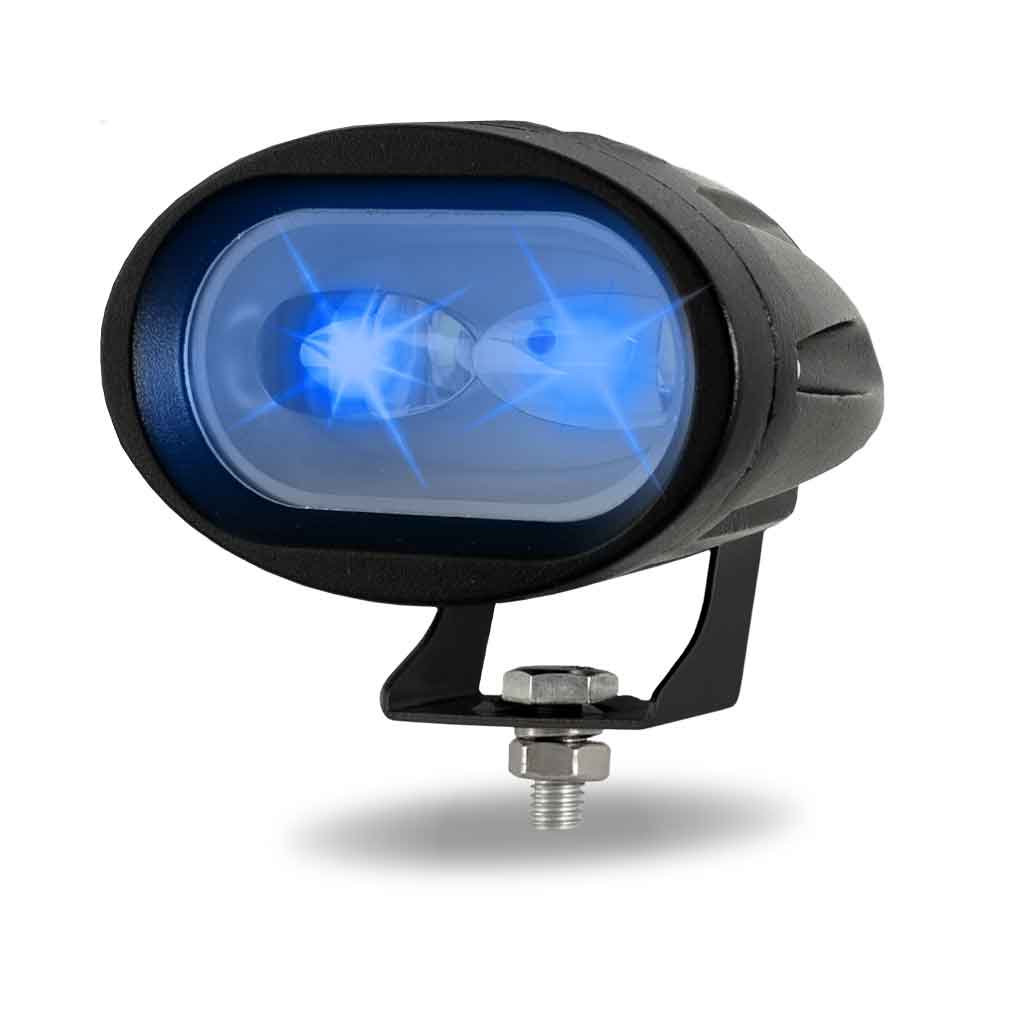 Dual Color Series White/Blue LED Heavy Duty Work Lamp with Dual Color Function - Spot Beam | 1000 Lumens - Thumbnail 7