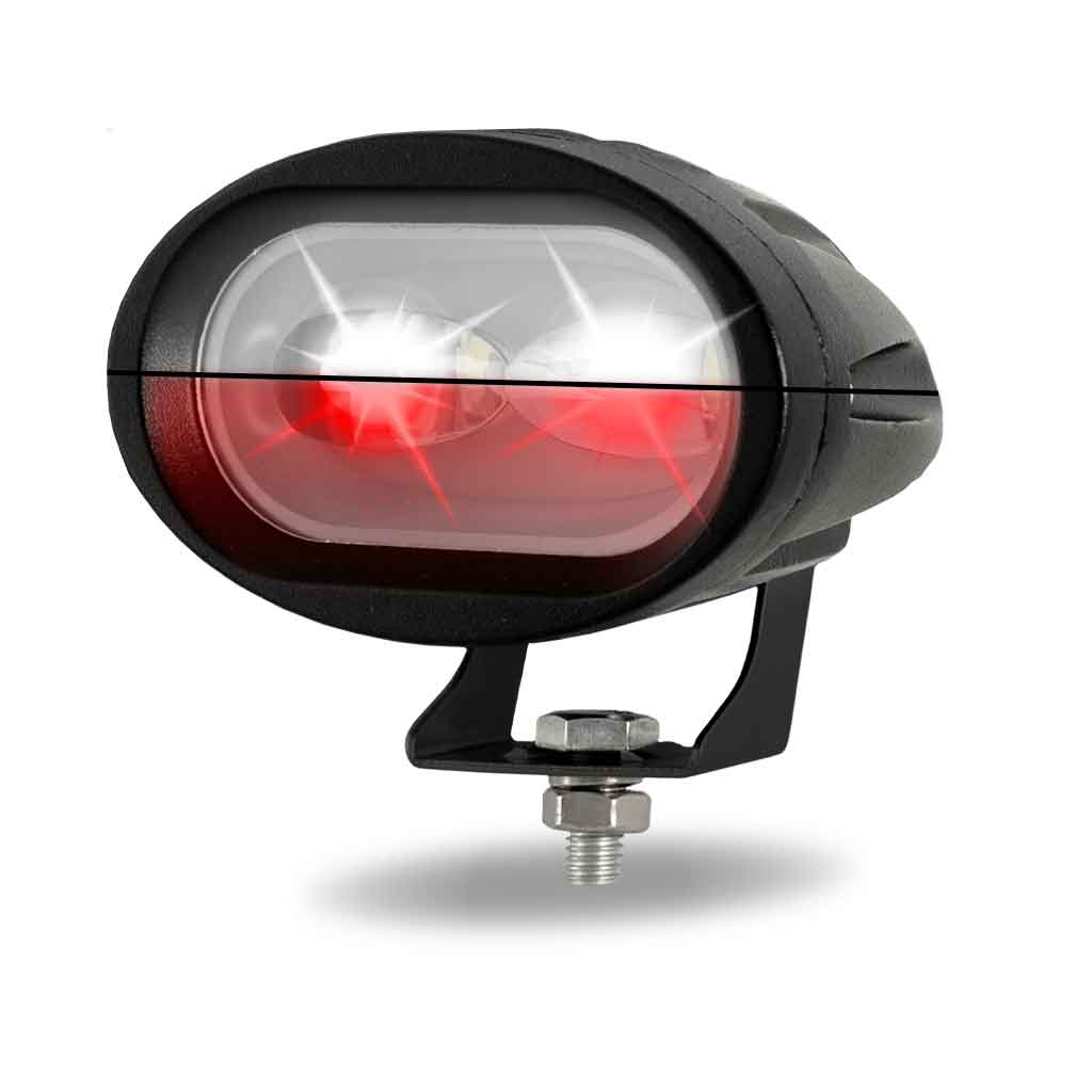 Dual Color Series White/Red LED Heavy Duty Work Lamp with Dual Color Function - Spot Beam | 1000 Lumens - Thumbnail 10