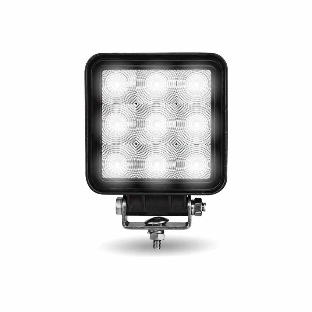 4" Value Series Square LED Work Lamp - Flood Beam | 1600 Lumens - Thumbnail 2