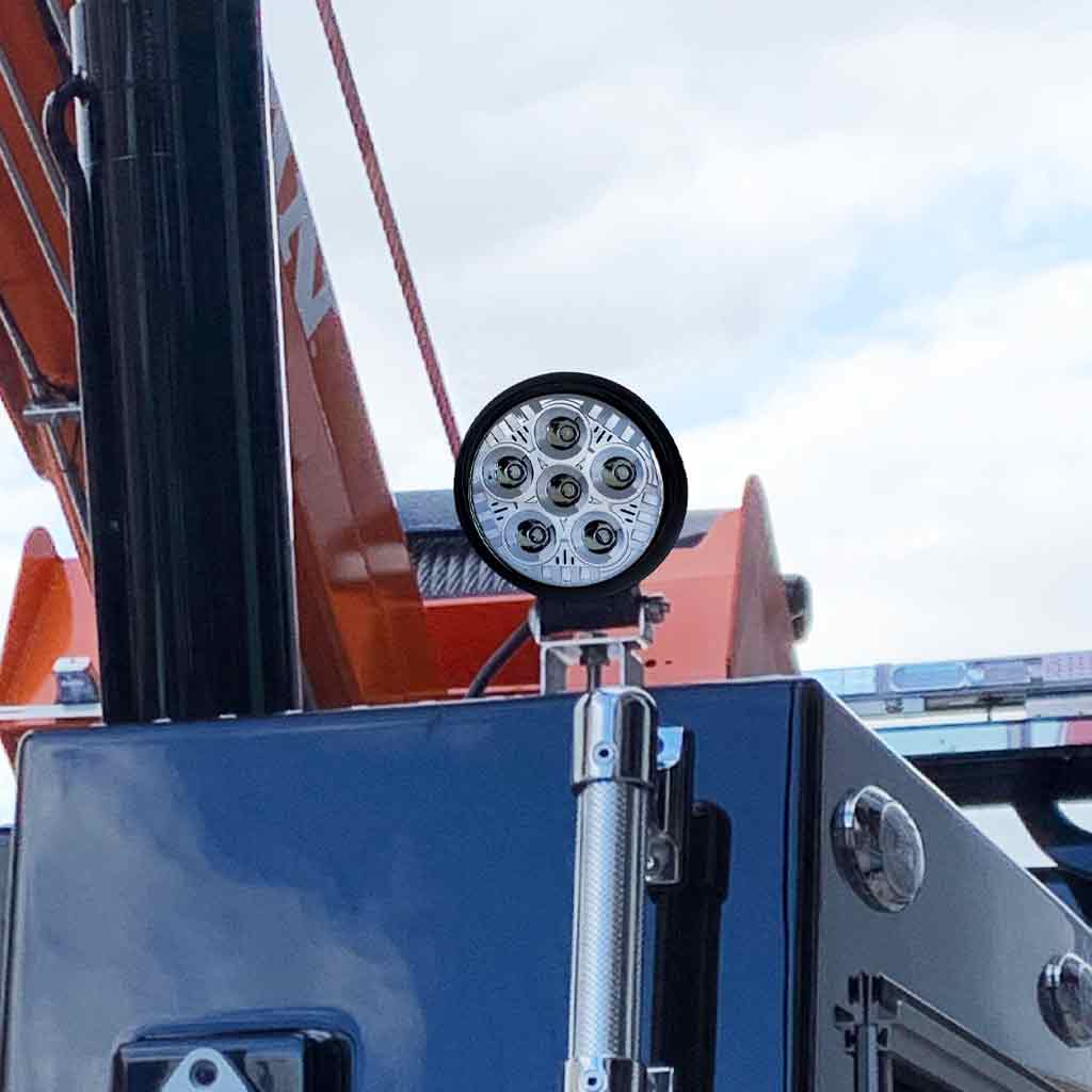 Legacy Series Chrome LED Work Lamp for 4411 Replacement - Spot Beam | 2000 Lumens