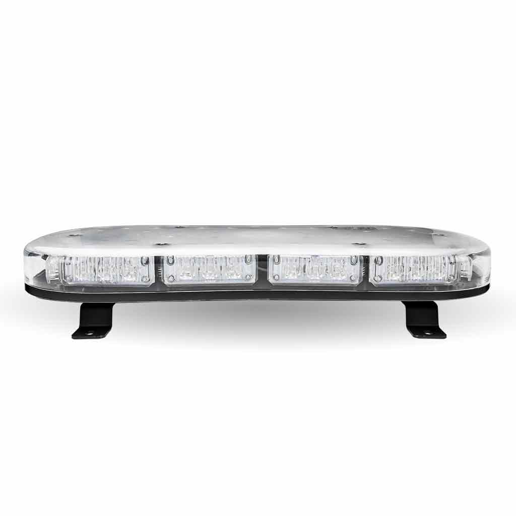 14" Class 1 Light Bar Permanent Bracket Mount LED Warning Light - 36 Flash Patterns - Thumbnail 2