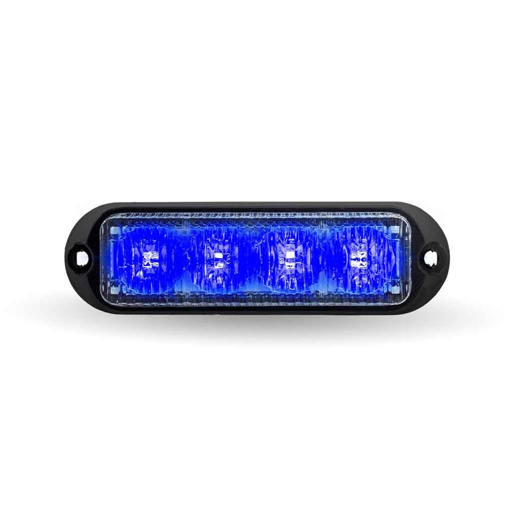 Class 1 Warning Series Surface Mount 4-solid Color LED Directional - Amber/White/Blue/Green | 36 Flash Patterns | 4 Diodes - Thumbnail 2