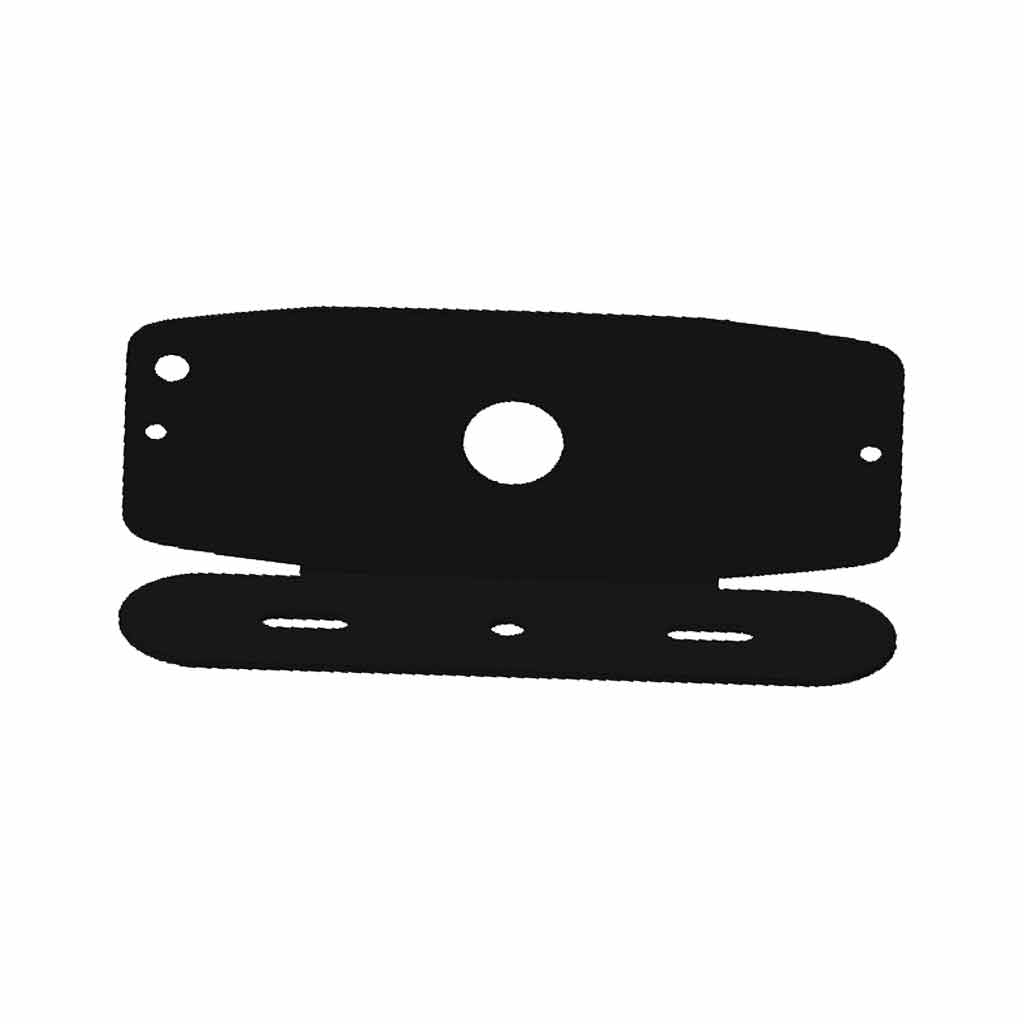 Dual Solid Color Directional LED Slim Surface Strobe Light - Amber / White Strobe - Thumbnail 4