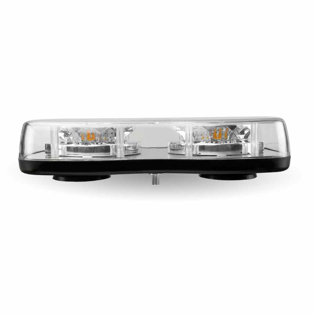11" Light Bar Permanent Mount LED Warning Light - Switch & Button Controller | 3 Flash Patterns - Thumbnail 3