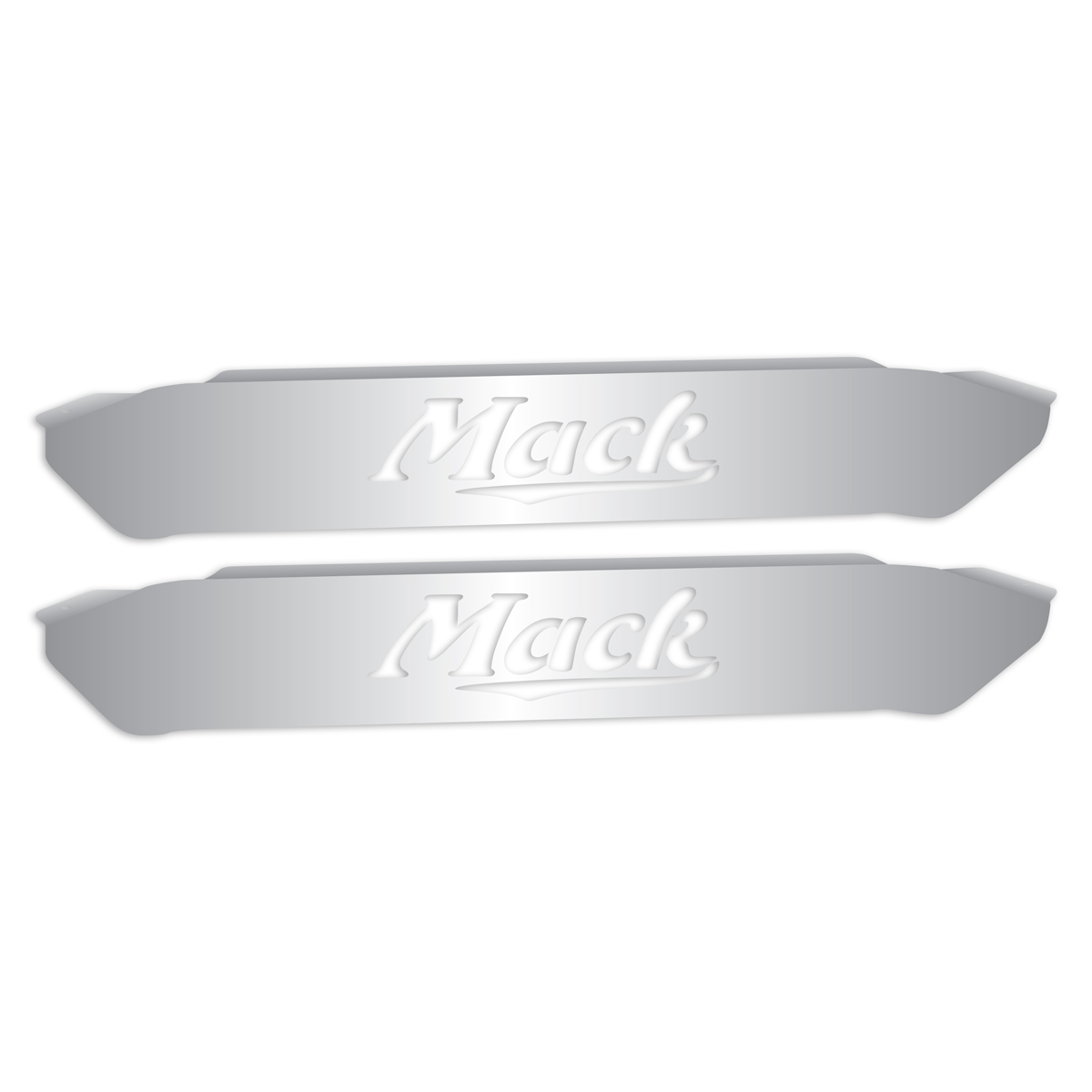 MACK Door Kick Plates (All Years) - Mack Logo Cutout
