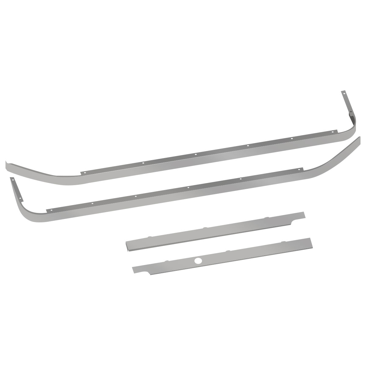 PB. 579 Long Hood/567 SBA Long Hood Cab & 80" Sleeper Kit - Underbody Exhaust | 1 Block Heater | Blank