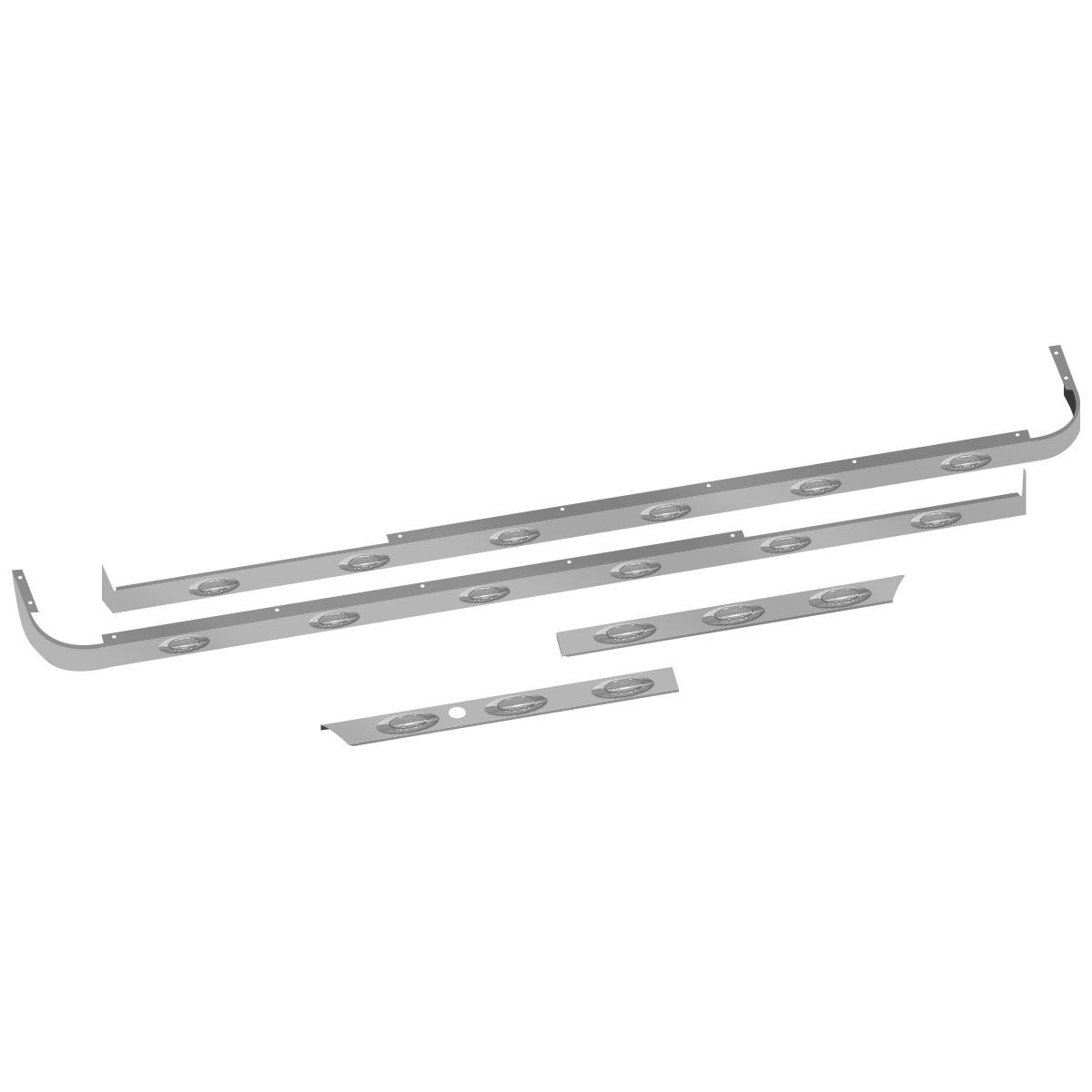 PB. 579 Short Hood Cab, 80" Sleeper with Extension Kit - Cab Exhaust | 1 Block Heater | G4 LEDs (Clear Lens)