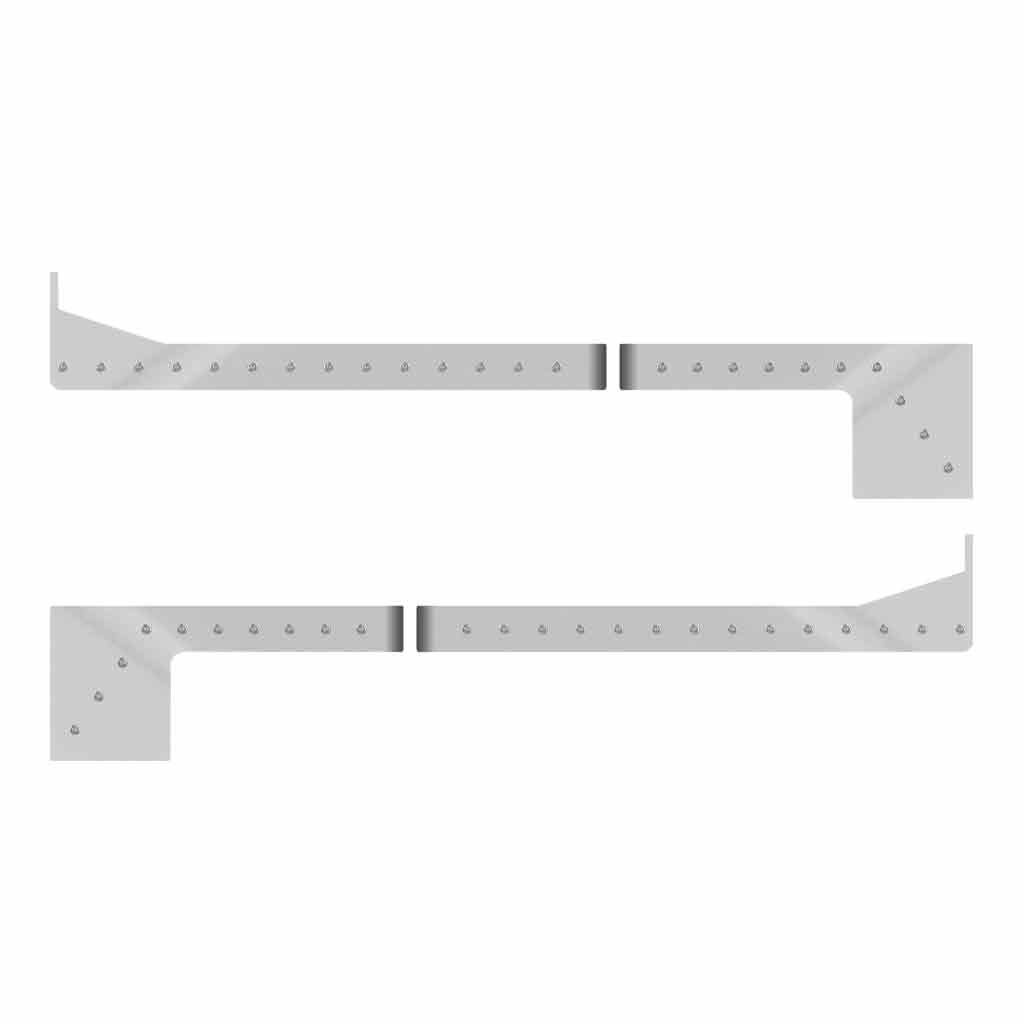 PB. 379/378 Southern Style 6" Wide Cowl,Cab,78" (Old 70") Sleeper with Extension Kit - 3/4" Round LEDs (Clear Lens)