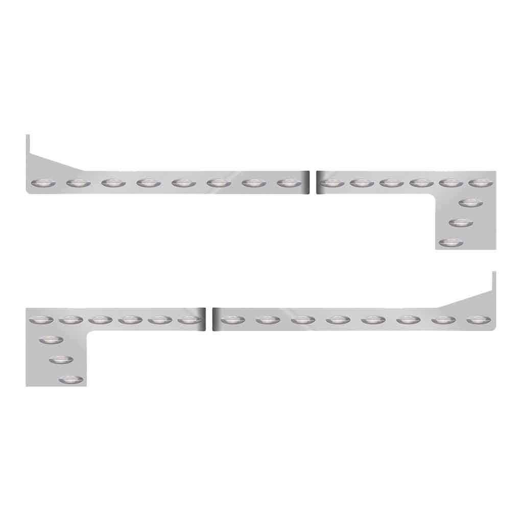 PB. 379/378 Southern Style 9" Wide Cowl,Cab & 78" (Old 70") Sleeper with Extension Kit - G4 LEDs (Clear Lens)