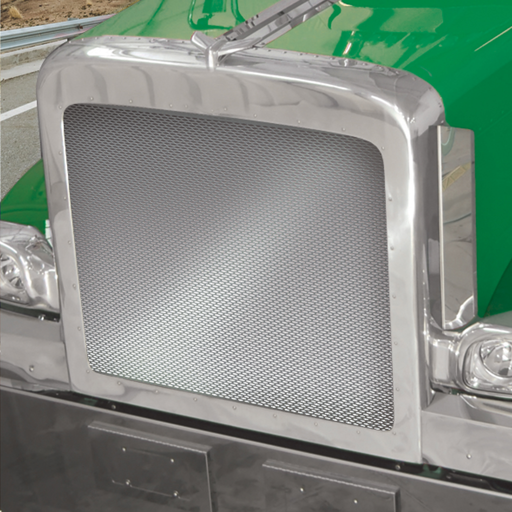 PB. 389/388 Front Grille Inserts - Horizontal Oval Punchouts | Dimples