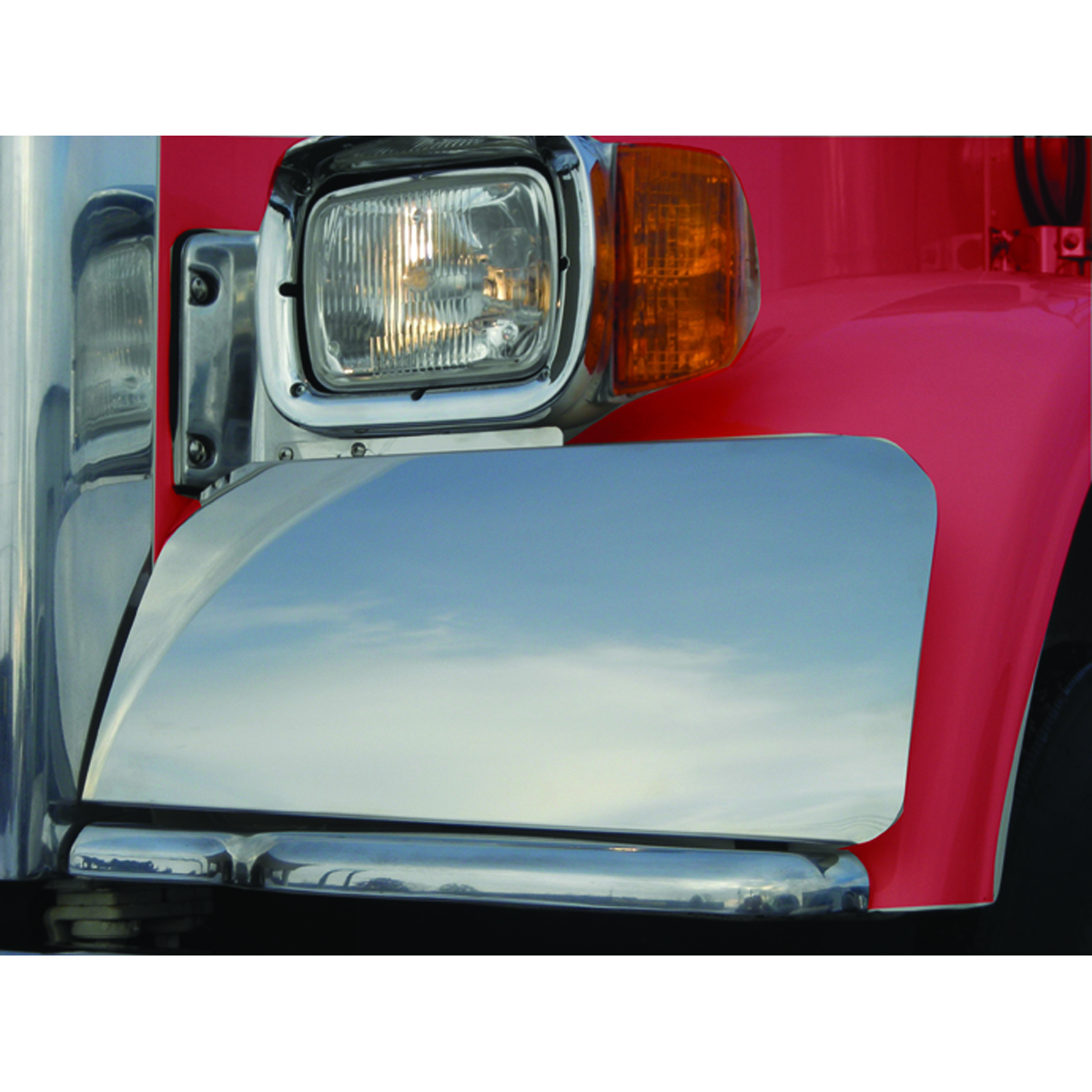 PB. 367 SFA Single Headlight Fender Guards (2008+) - Blank