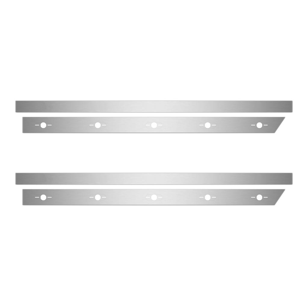 PB. 389 Long Hood Deluxe Cab Panels - No Block Heater | 4 x Slotted Holes