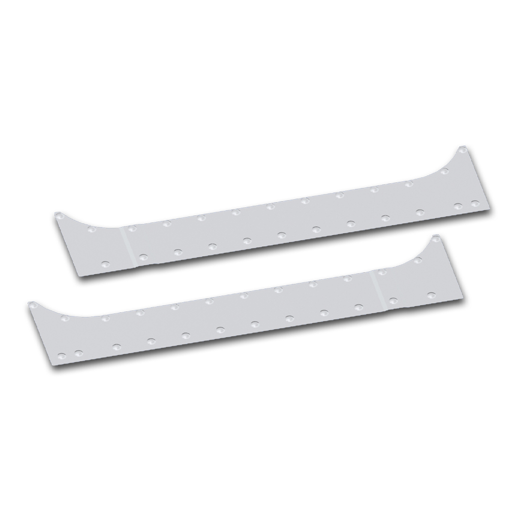 PB. Under Door Kick Panels - Dimples