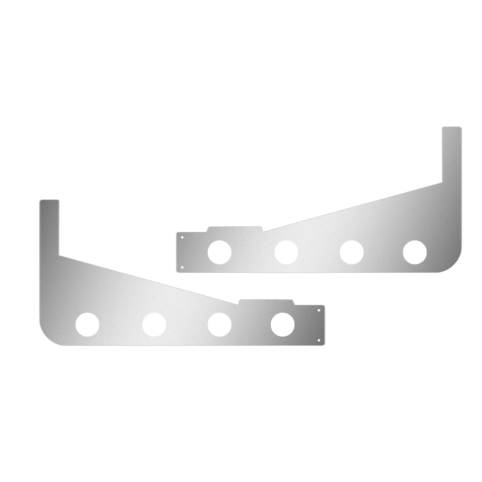 PB. 389 Long Hood 72"/58"/44" Sleeper Extension Panels - 8 x 2" Holes