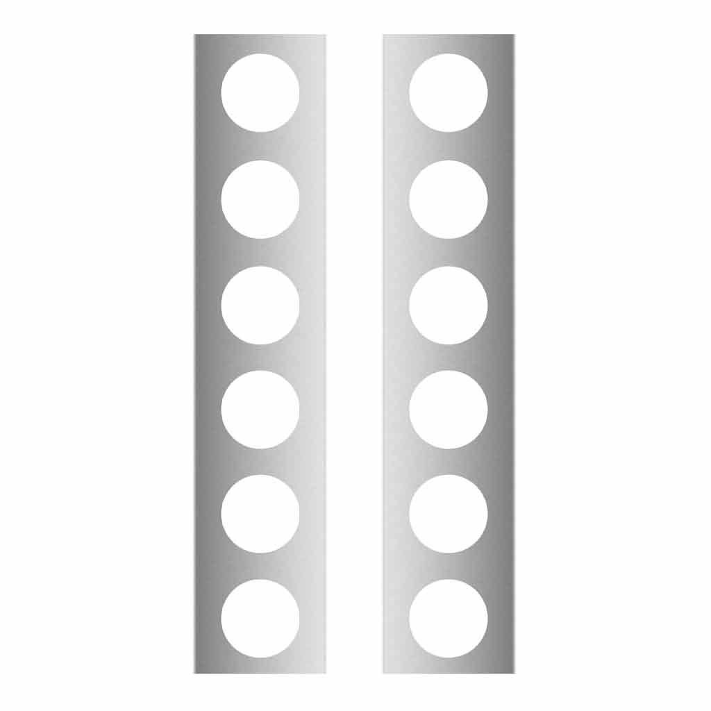 PB. 389/388/379/378 Rear 13" Standard Donaldson Air Cleaner LED Light Bars (2005+) - 12 x 2" Holes