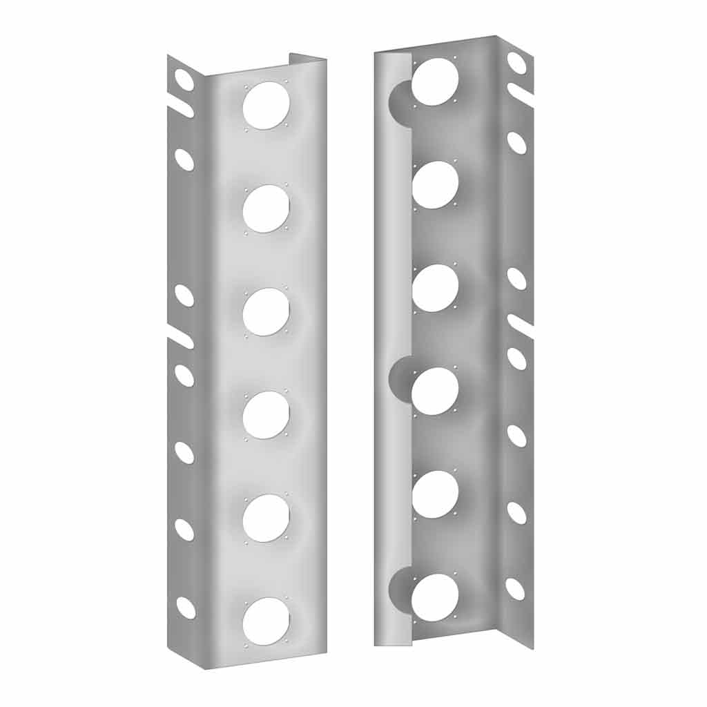 PB. 389/388/379/378 Front Standard Air Cleaner LED Light Bars (1987+) - 12 x G2 Holes