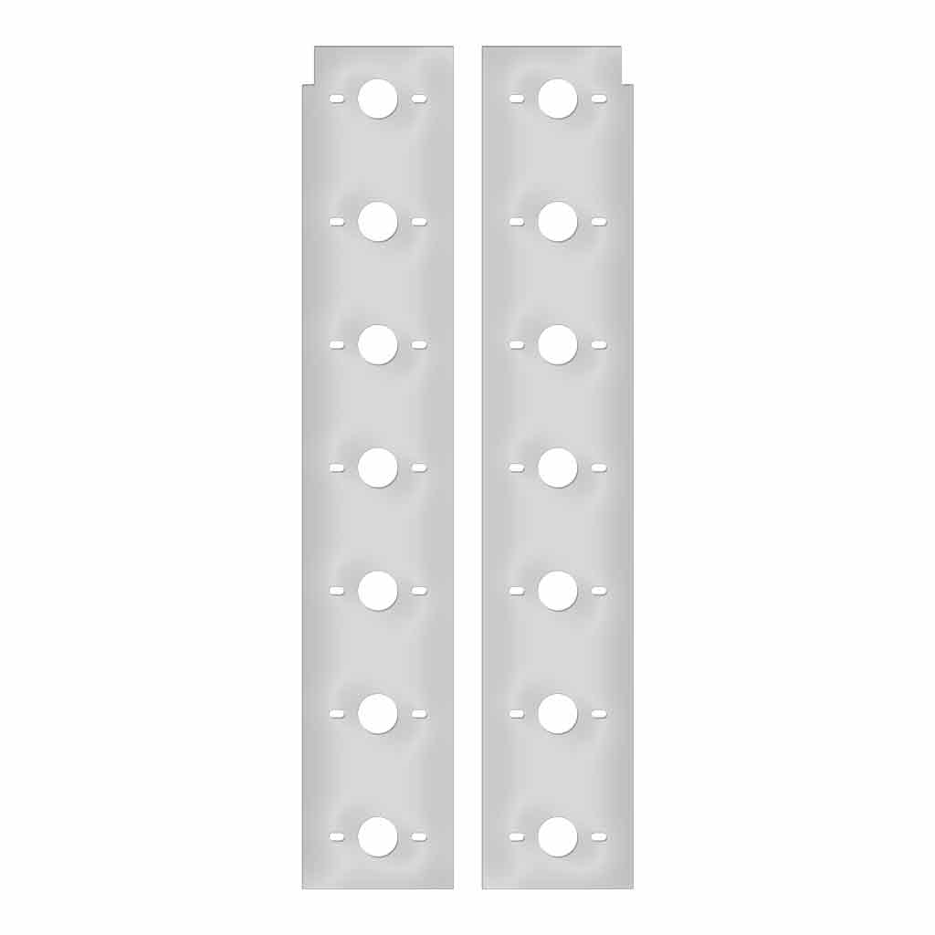 PB. 389/388 Front 15" Premium Air Cleaner LED Light Bars (2010+) - 14 Slotted Holes