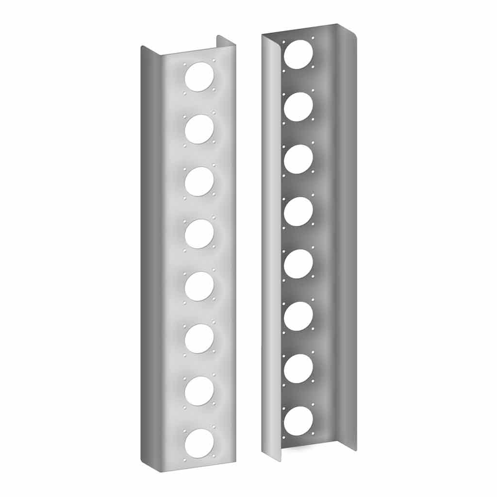 PB. 389/388/379/378 Front Standard Air Cleaner LED Light Bars (2005-2007) - 16 x G2 Holes