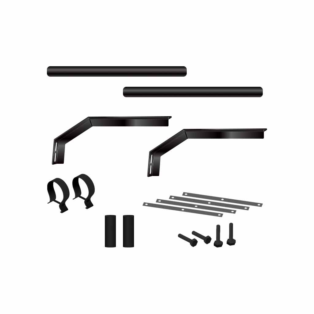 66" Poly Half Tandem Fenders & Mounting Kit - Thumbnail 2