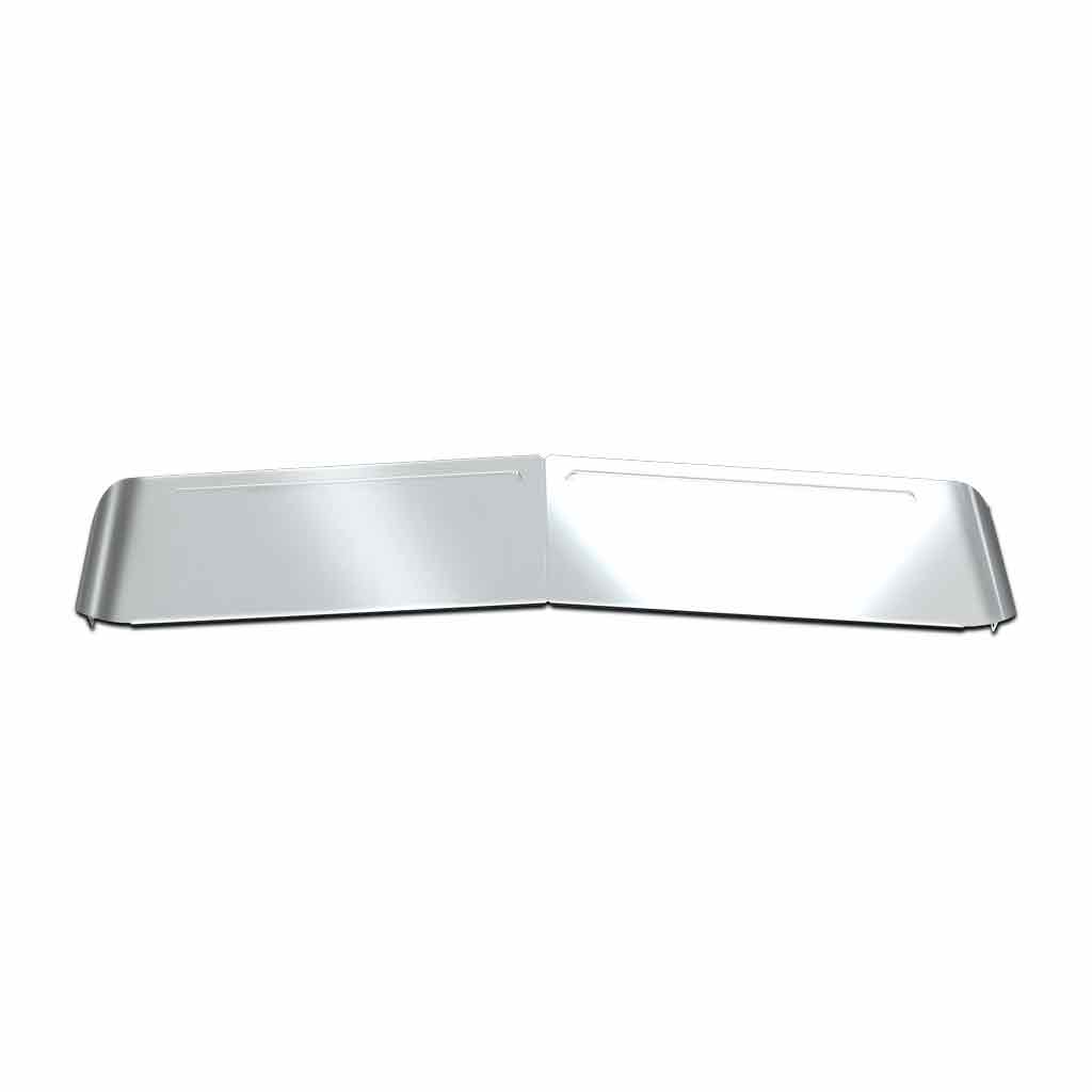 KW. 13" Flat Glass Post-Mount Louvered Sun Visor