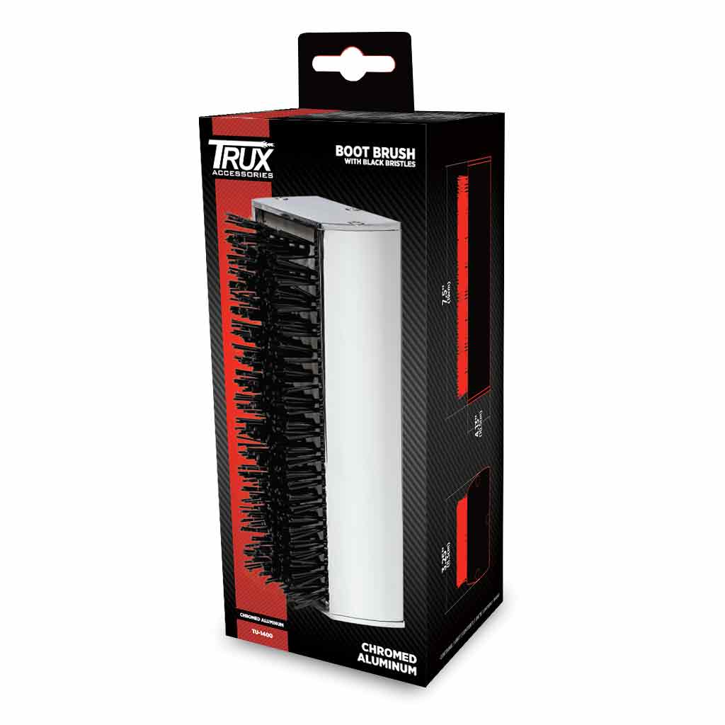 Boot Brush - Chromed Aluminum