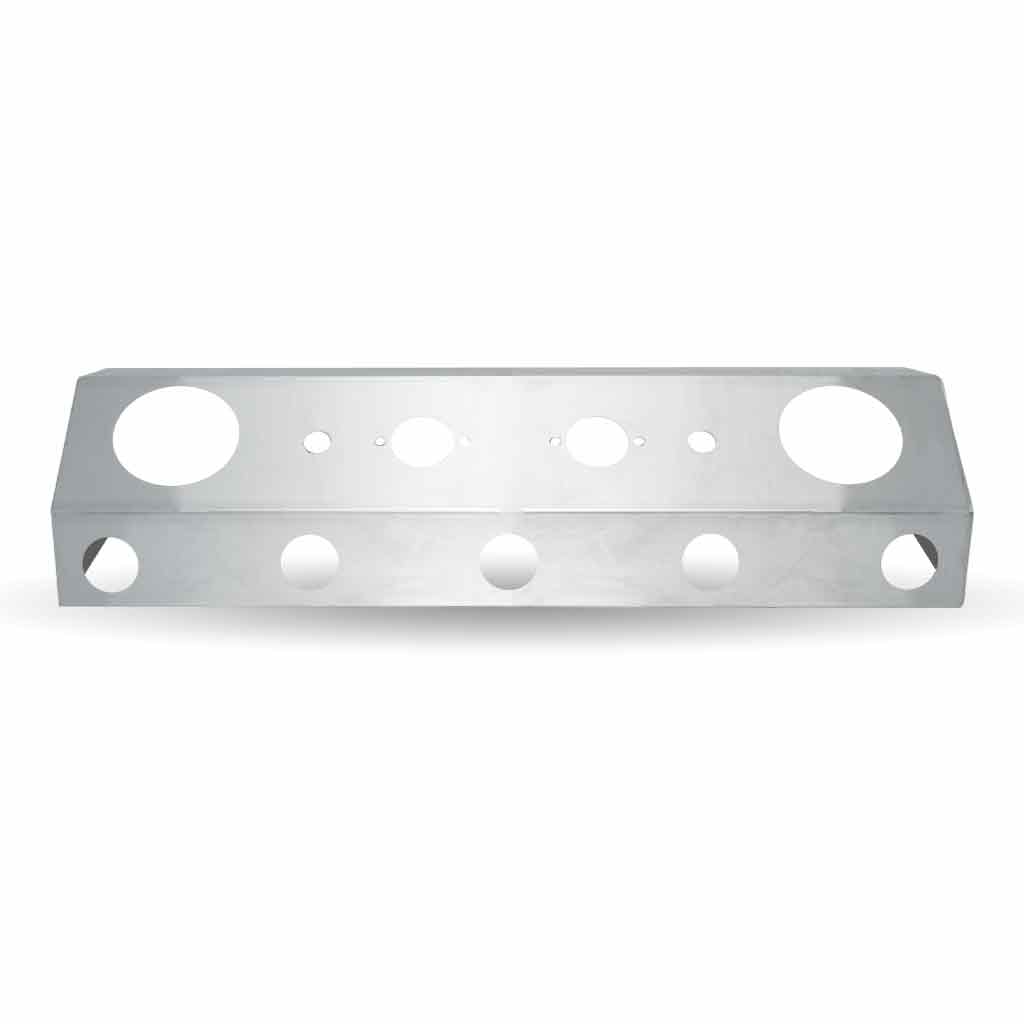 LED Air Line Box - 2 x 4" Holes & 5 x 2" Holes | Stainless Steel