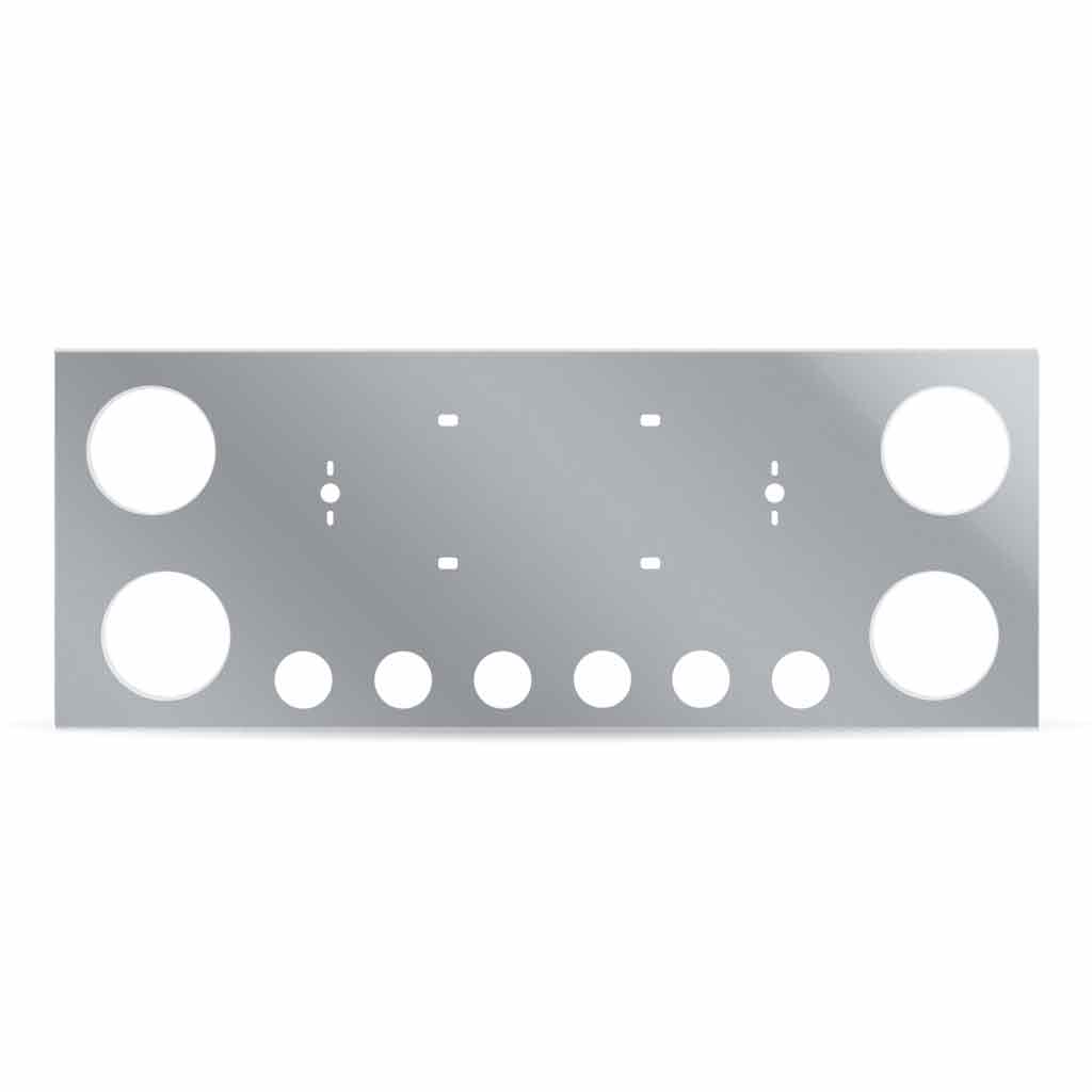 LED Rear Center Panel - 4 x 4" Holes & 6 x 2" Holes | Stainless Steel - Thumbnail 2