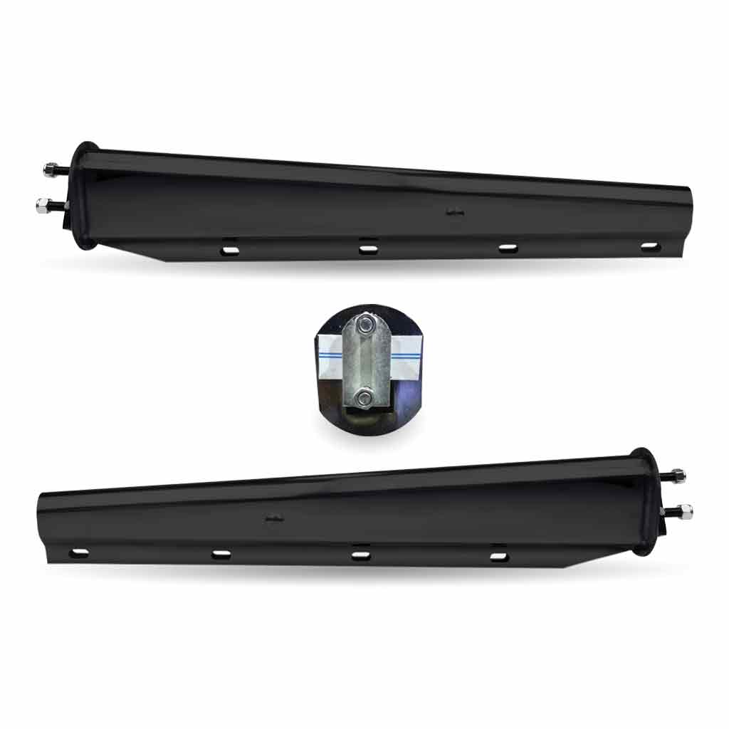 30" Mud Flap Hangers - 1 1/8" Bolt Spacing | Painted Steel - Thumbnail 2